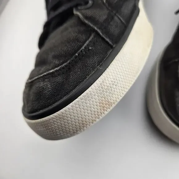 Adidas NEO Mens Size 10 Black Canvas Low Top Sneakers Skate Shoes F38133 11/13 - Picture 14 of 14